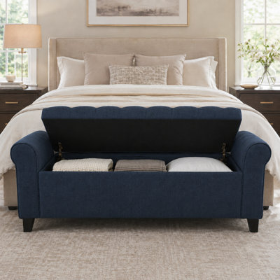 Bridgemon Fabric Upholstered Storage Bench
