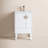 Saimah 20 " W Freestanding Standard Free Standing Single Double Single Vanity Bathroom Vanity With Ceramic Top-751009660-745754123