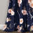 Vintage Paris Rose Butterfly Script Semi Sheer Curtain-57081310
