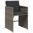  Patio Dining Set Set Of 8 Gray, Brown, Dark Gray-1779423124-1779423130