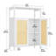 Bamboo Freestanding Bathroom Cabinet
