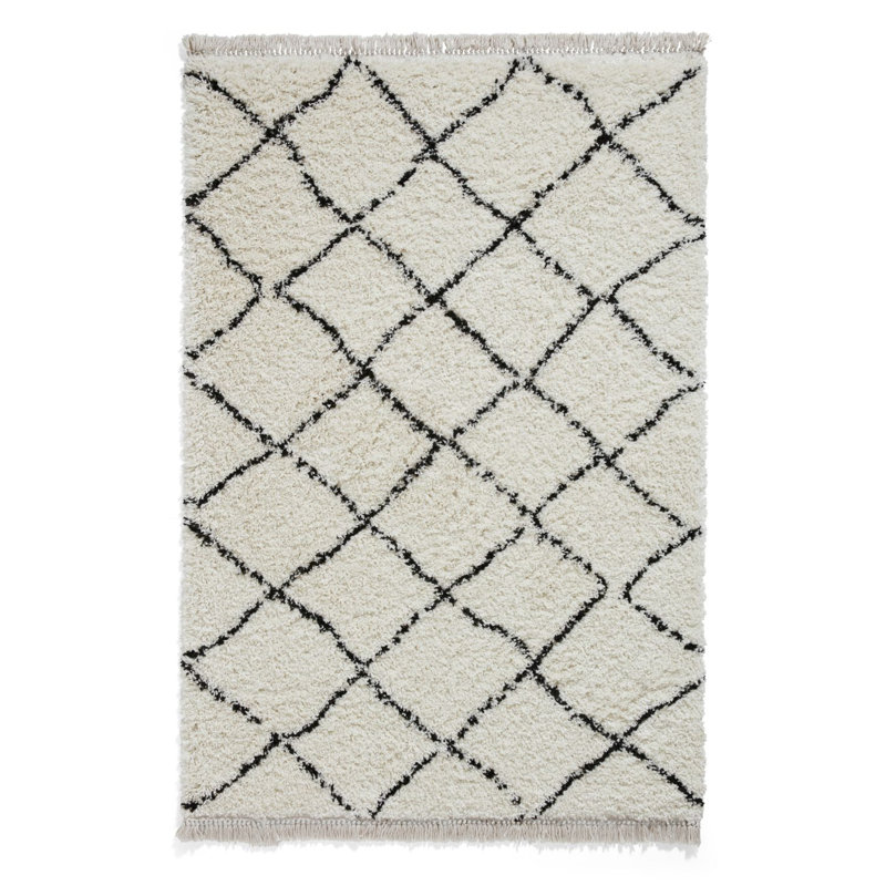 Boho Lavenia Machine Woven Area Rug, Rectangle 5'3" x 7'6"