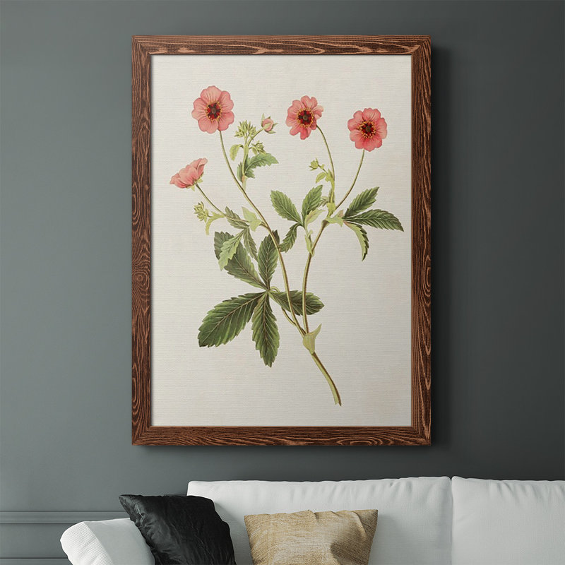 «Flowers Of The Seasons», reproduction d'art sur toile encadrée, H 37,5 po x l 27,5 po x P 1 po, Érable