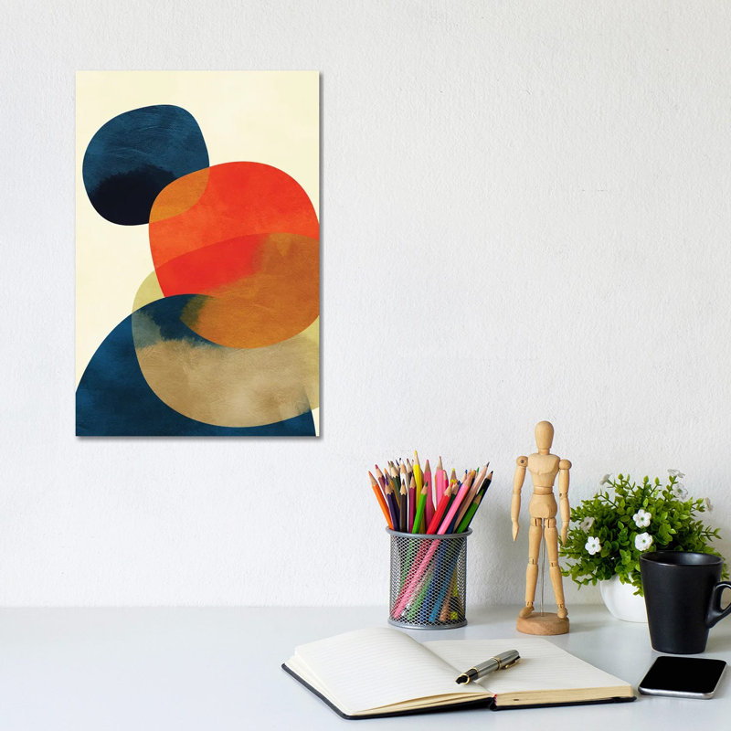 Mid Century Modern VIII by Ana Rut Bré - Gallery-Wrapped Canvas Giclée on Canvas, Canvas, 20.32 cm H x 30.48 cm W