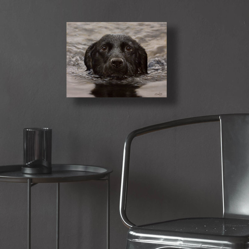 " Dog Shark " by John Silver, 12" H x 16" W x 0.13" D