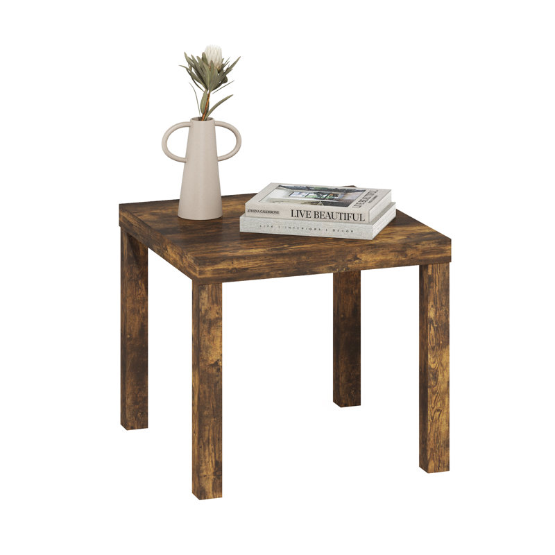 Emuel End Table, Amber Pine