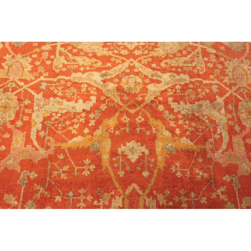 Tapis décoratif luxueux Oushak