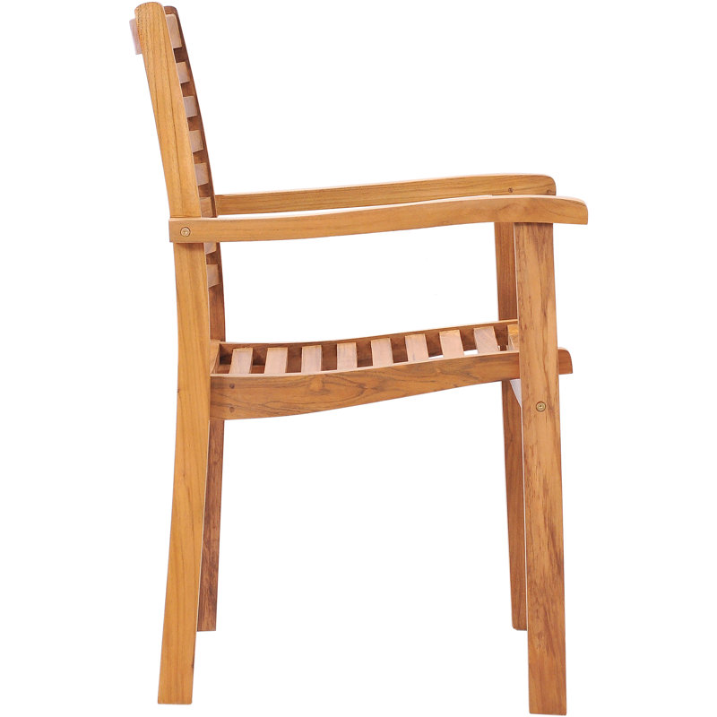 Cilla Outdoor Teak Dining Armchair