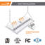 Éclairage à DEL haute intensité linéaire intégré à intensité variable 2 pi 600 W, 120-277 V, 20 925 lumens, 5000 K