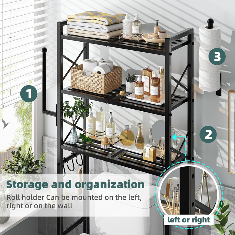 Over The Toilet Storage Rack