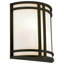 Applique murale 2 lumières Artemis - Finition noir mat - Abat-jour en verre opale - Incandescent-133040421