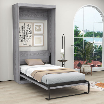 Lit escamotable en bois Halana