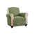 100 % polyester vert olive sélectionné