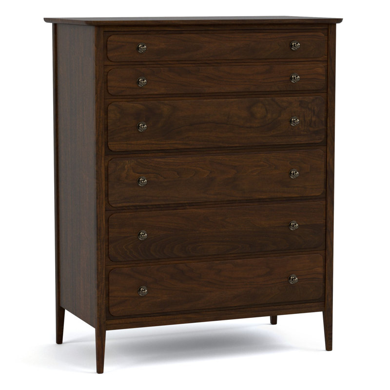 Hudson Valley 5 - Drawer Solid Wood Dresser