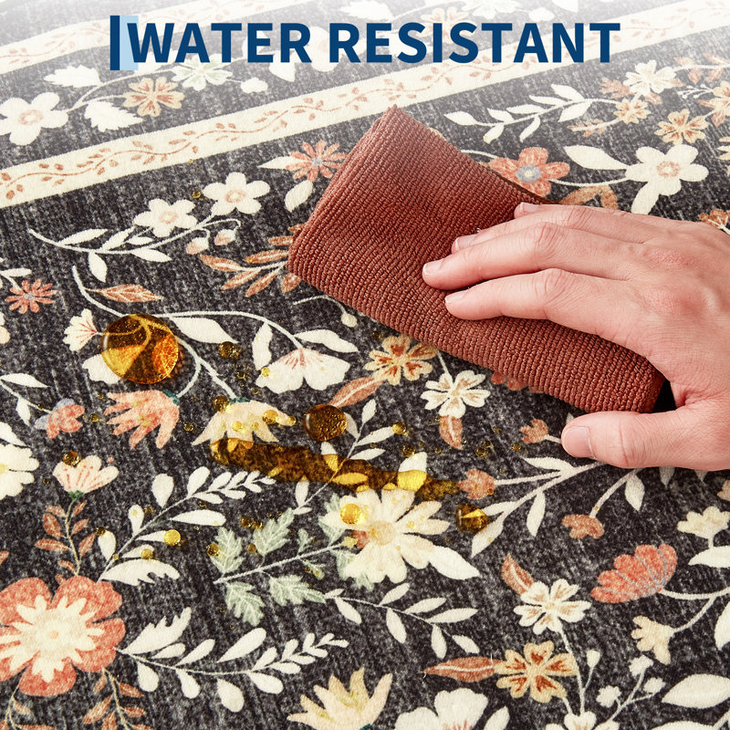 Washable Rugs Area Rugs for Living Room Modern Non Slip Area Rug for Bedroom Farmhouse Stain Resistant Carpet for Office Dining Room Classroom