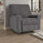 Anise Manual Rocker Recliner Chair, Pull Tab, Polyester-110740868