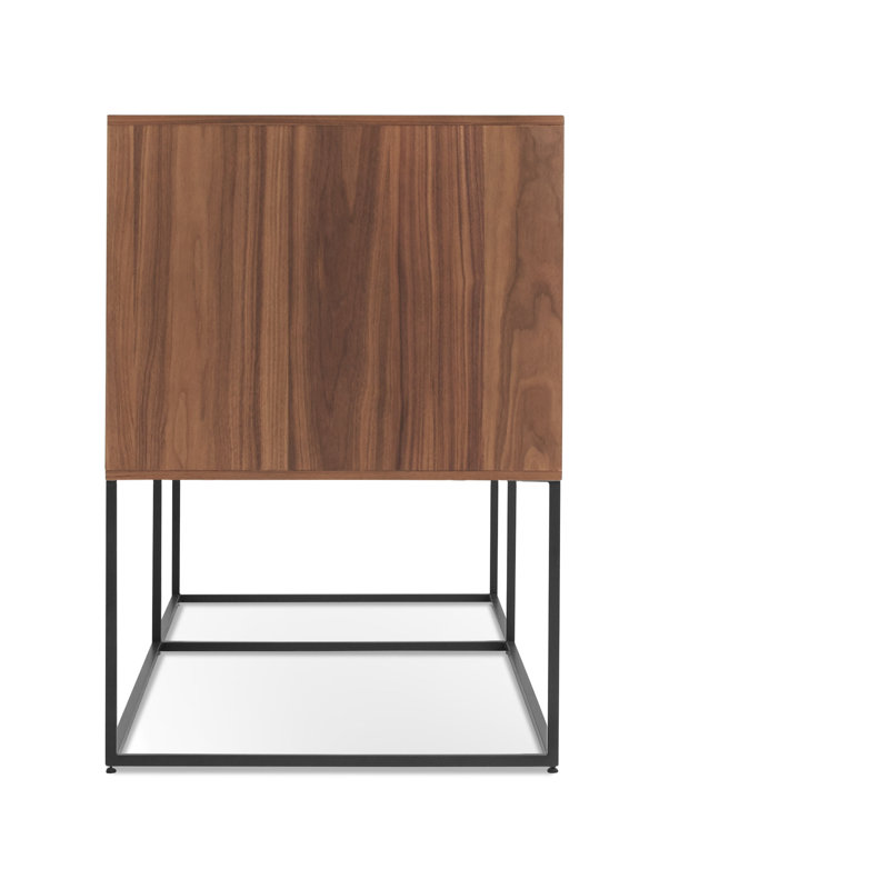 Rule 58'' W Console Table, Walnut