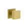 Viaggio Quadrato Hammered Texture Rosette Single Dummy with Quadrato Knob