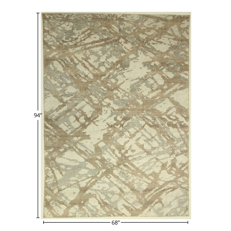 Tapis rectangulaire 5 pi 8 po x 7 pi 10 po