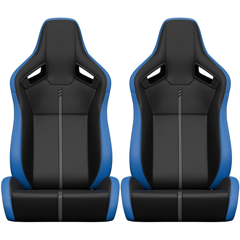2 sièges de nouveau seau de course Universal 2PC