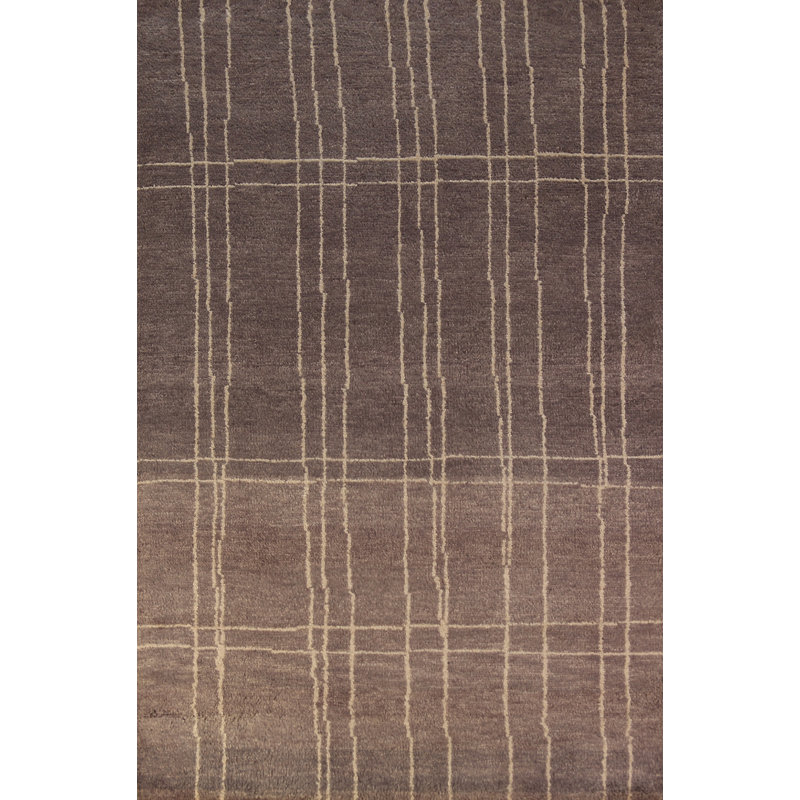 Tapis indien fait à la main 5 x 8 po