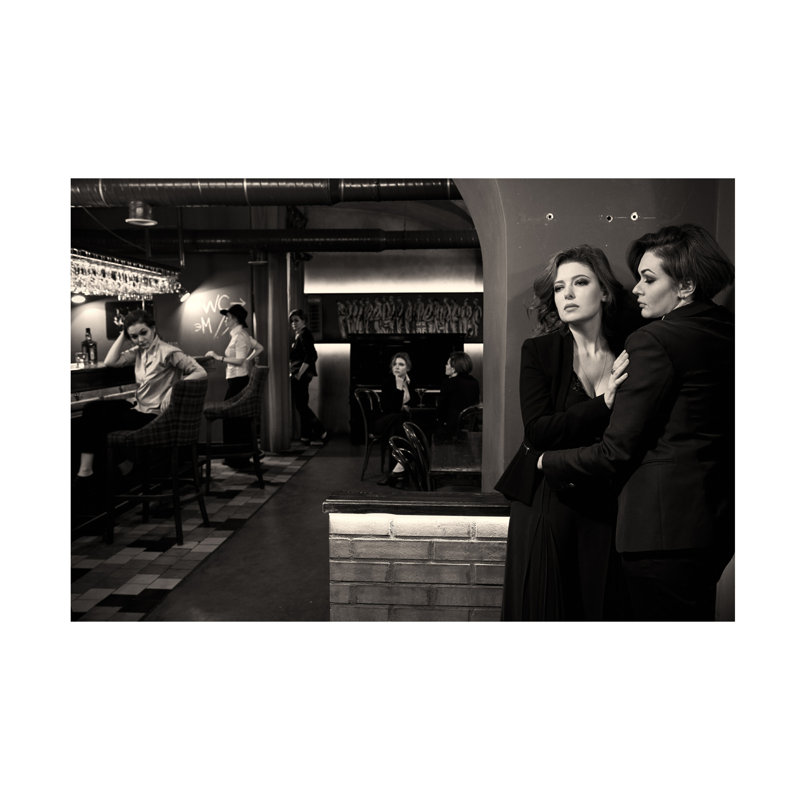 Art photographique dissident sur toile, H 12 po x l 19 po