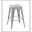 Ensemble de 4 tabourets de bar de 24 po à hauteur de comptoir, tabourets de bar en métal sans dossier, empilables, détachables et faciles à assembler-619615294-619615295-619615435