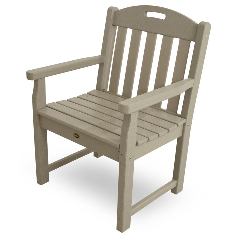 Fauteuil de jardin POLYWOOD Yacht Club, Beige