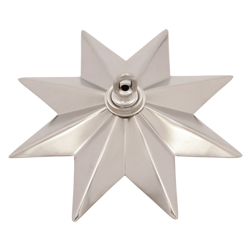 Étoile médaillon de plafond, Argent