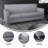 Statice Diplomat Series LeatherSoft Sofa with Clean Line Stitched Frame-145229498-239900432