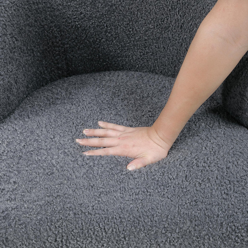 Fauteuil d'appoint Luxury Luxury, Gris foncé
