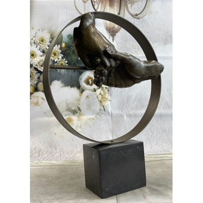 Figurine abstraite art déco