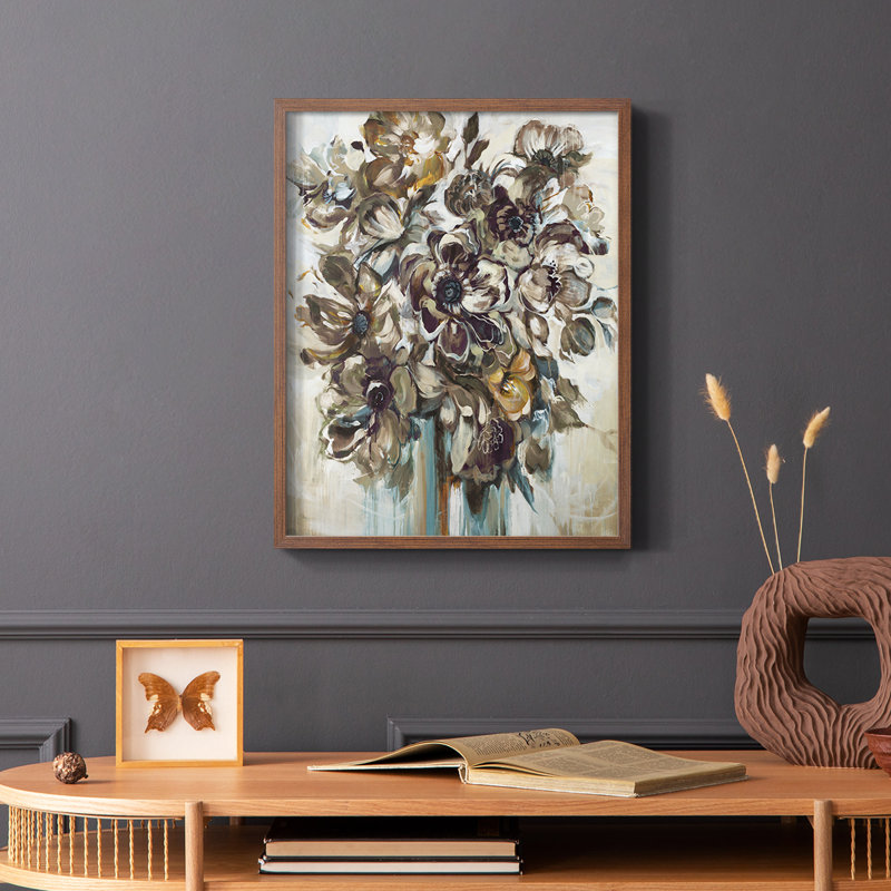 Wild At Heart VI, reproduction encadrée - bois massif, Brun, H 14 po x l 11 po