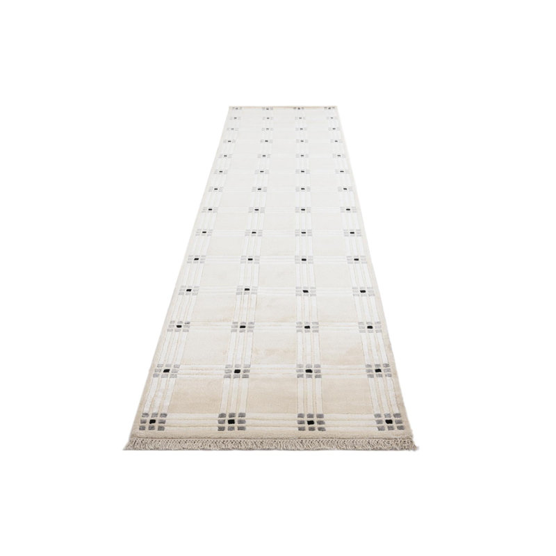 Tapis de couloir ivoire Howard
