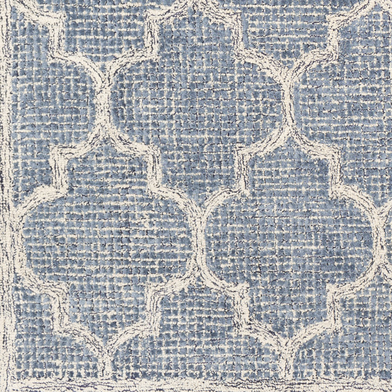 Grenoble Hand Tufted Geometric Indoor Rug, Rectangle 6' x 9'