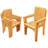 Massie 12 - Person Teak Wood Patio Dining Set with Rectangular Table-1528665228-1528587433