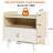 Night Stand, Kids Wooden Nightstand With Drawer, Children Bed Side Table With Open Storage, 2-Tier End Table For Bedroom And Small Spaces