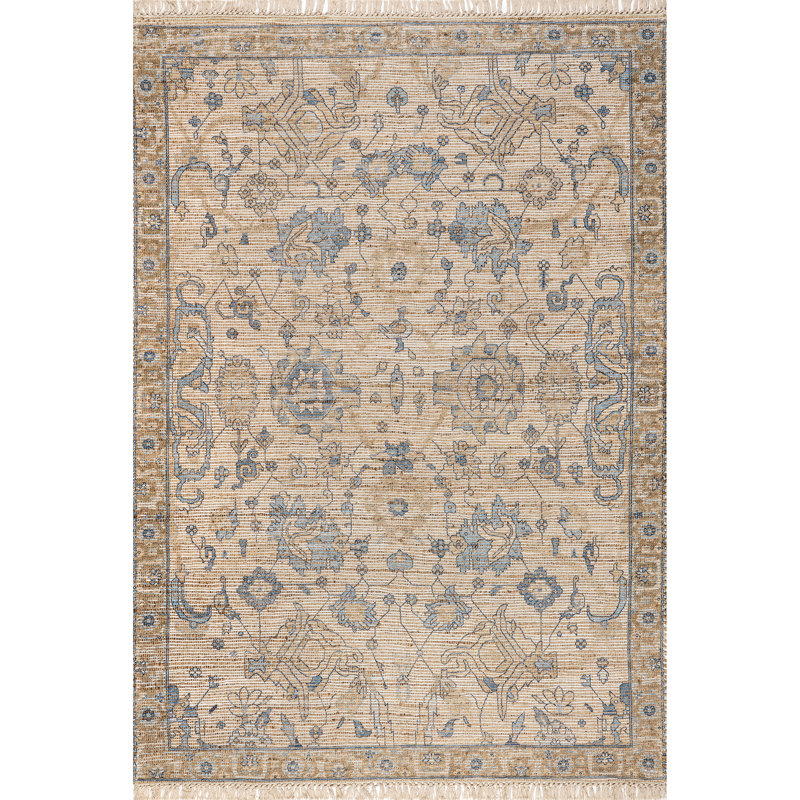 Tapis rétro Marigold, Rectangle 9 pi 6 po x 13 pi 6 po