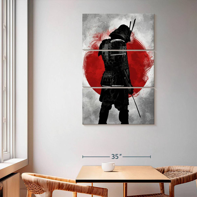 Leisha Samurai I, 65" H x 42" W