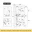 Armoire de rangement multifonctionnelle rétro avec tablettes réglables, 3 tiroirs et 3 compartiments fermés - Organisateur élégant et polyvalent pour le salon, la cuisine ou le bureau, blanc