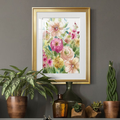 " Jardin De Fleurs " Painting Print