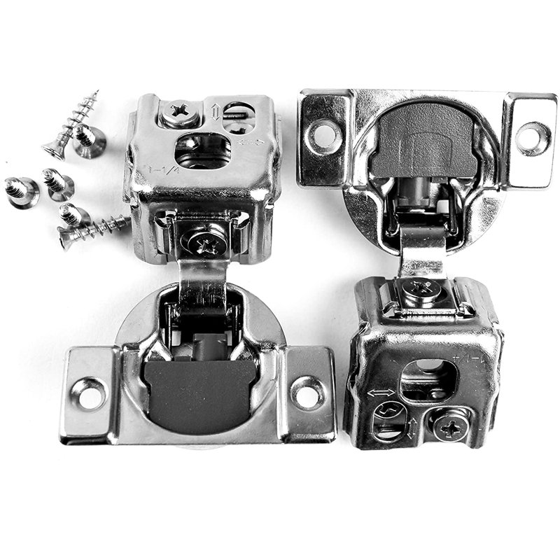 1 1/4 Overlay 20 Pack 105 Degree Soft Close Face Frame Concealed Hinge (Set of 20)
