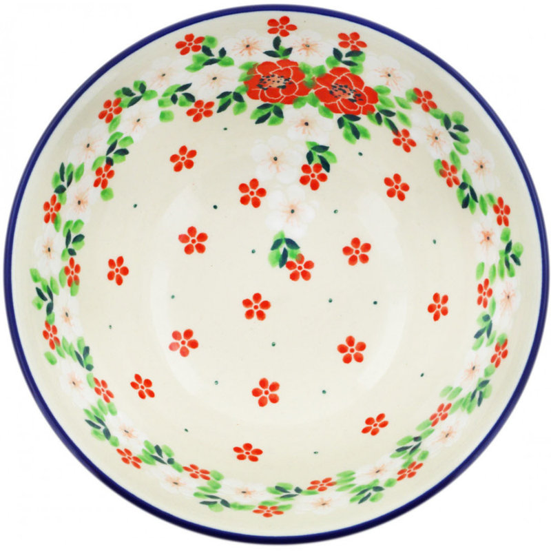 Rosy Cheeks 24.01 Oz. Salad Bowl