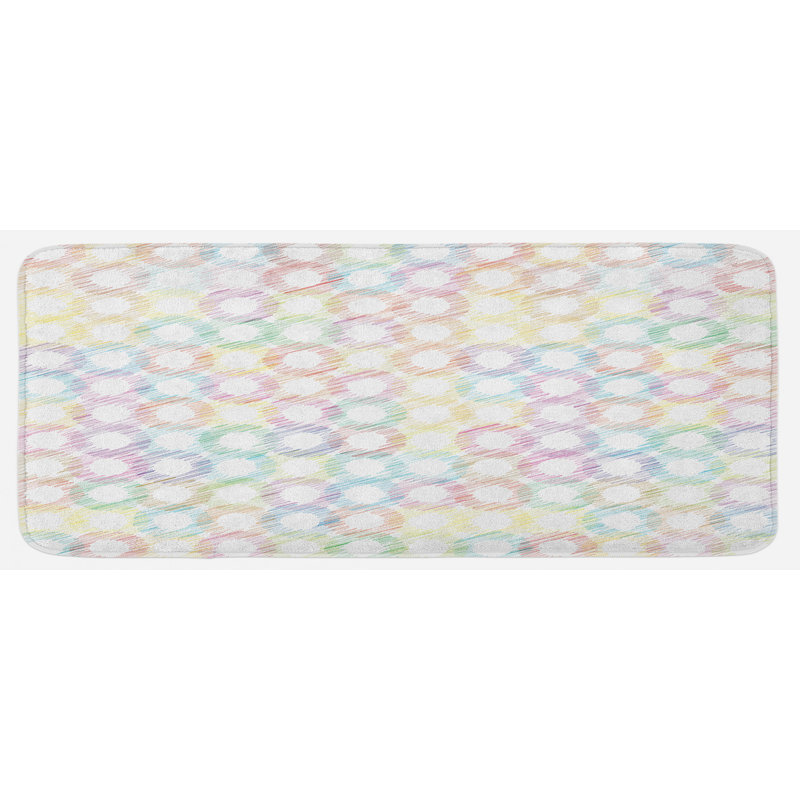 Tapis de cuisine abstrait