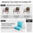 Forbell Outdoor Patio 6" Thick Seat & Back Furniture Cushion Set With Removable Cover-434758788-403513710