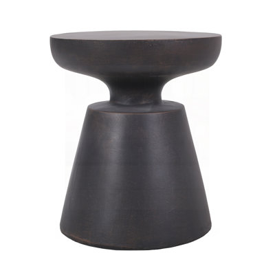 Outdoor LightWeight Concrete Side Table by Latitude Run