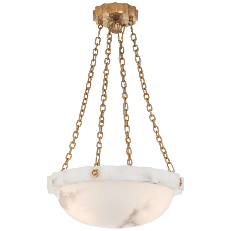 Chapman & Myers Fluted Band Medium Chandelier