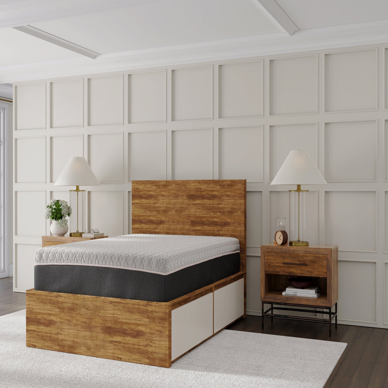 Matelas hybride en mousse viscoélastique 12 pouces, 12"