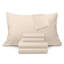  Ensemble de draps 100% coton percale frais et frais (4 pièces)-1379065585-1379065356