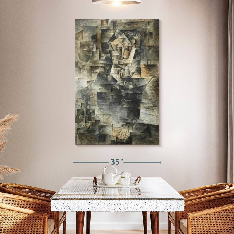 Avery Daniel-Henry Kahnweiler, 51" H x 34" W